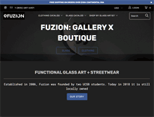 Tablet Screenshot of fuzionsb.com